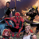 The main characters of the Marvel/Fortnite crossover comic, Zero War.